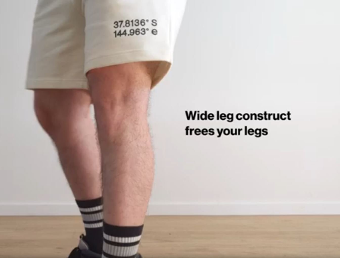 Load video: Movement Short Introduction featuring the wide leg construct and soft french terry cotton for a free flowing and strong garment