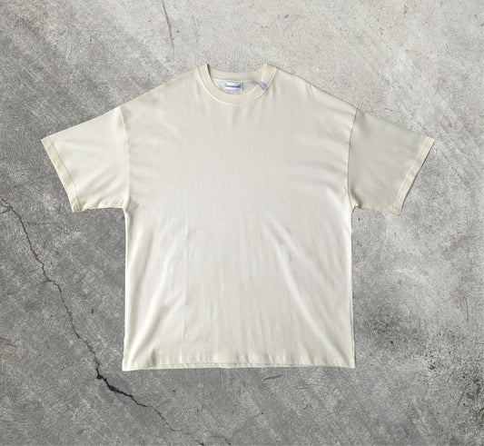 Cream Cotton T-Shirt