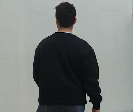 Minimal Logo Graphic Heavyweight Jumper